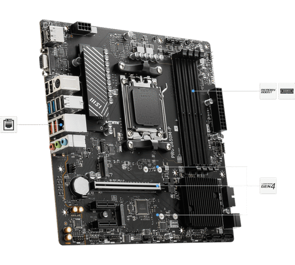 MSI PRO B650M-P DDR5 - Image 2