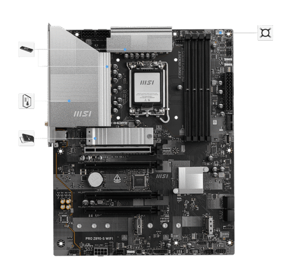 MSI PRO Z890-S WIFI - Image 3
