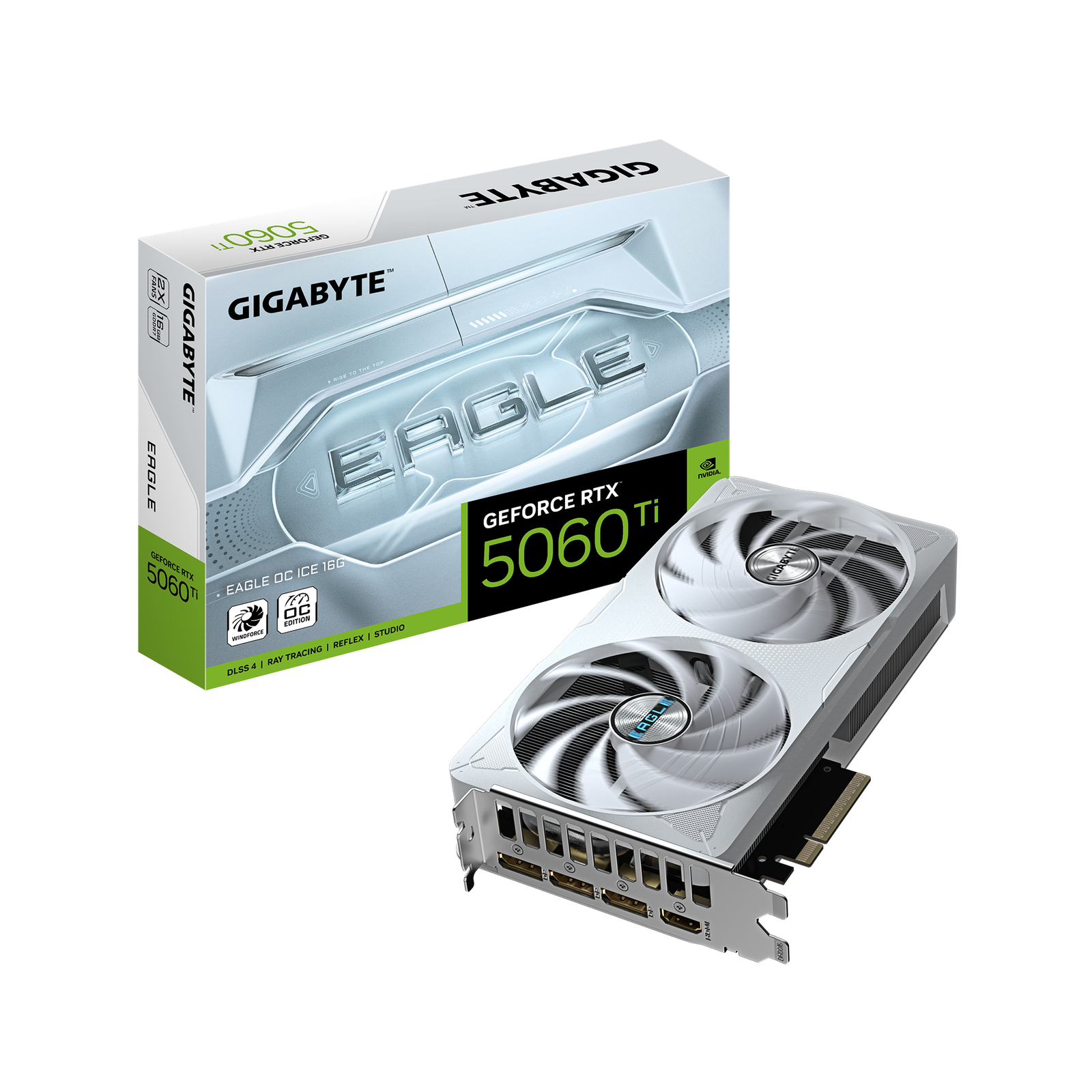 TARJETA GIGABYTE EAGLE RTX 5060TI OC 16GB ICE