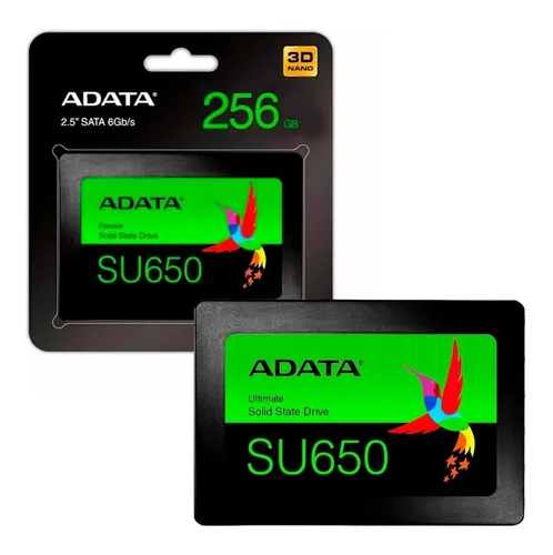 DISCO SSD ADATA SU650 256 GB SATA 2.5"