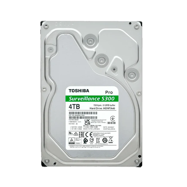 Disco Duro HDD Toshiba 4TB Verde N300