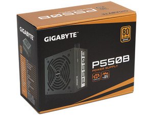 FUENTE DE PODER GIGABYTE P550B 80 PLUS BRONZE 550W