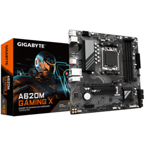 BOARD GIGABYTE A620M GAMING X (AM5 DDR5 RYZEN 7000) – Micro-ATX