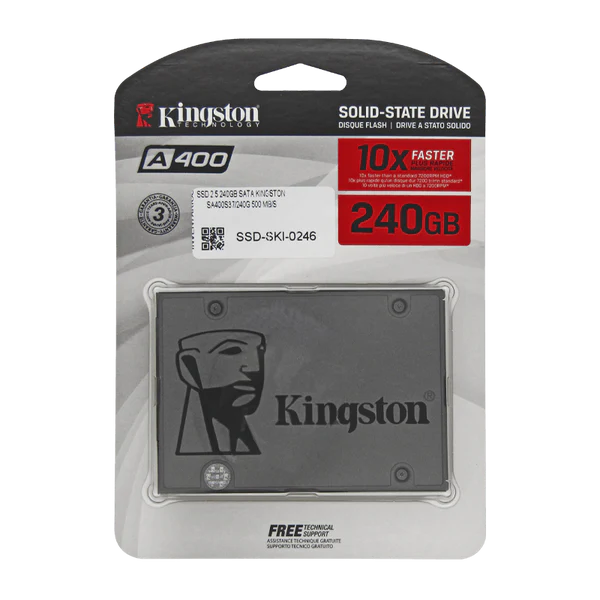 DISCO SSD KINGSTON A400 240 GB SATA 2.5"
