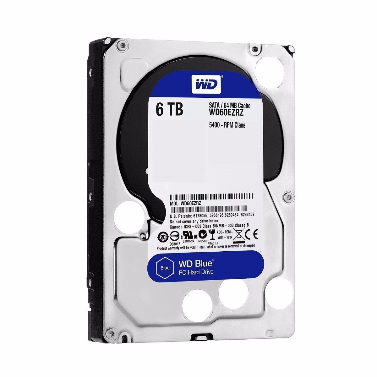 Disco Duro HDD Western Digital Blue 6TB