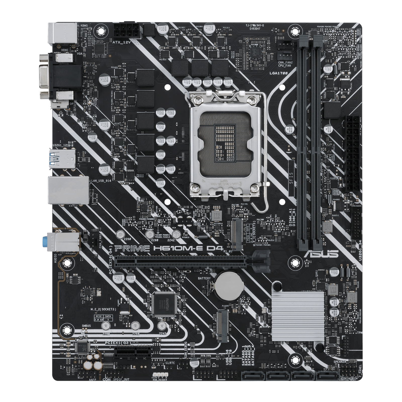 BOARD ASUS PRIME H610M-E D4