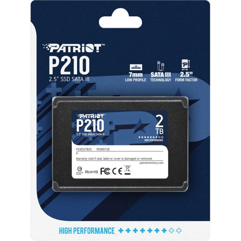 DISCO SSD PATRIOT 2000 GB SATA 2.5"
