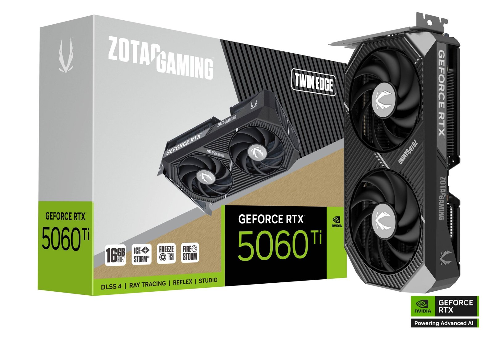 TARJETA ZOTAC GAMING TWIN EDGE 5060TI 16GB