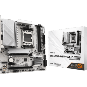 Board Asrock B650m Hdv/m.2 White