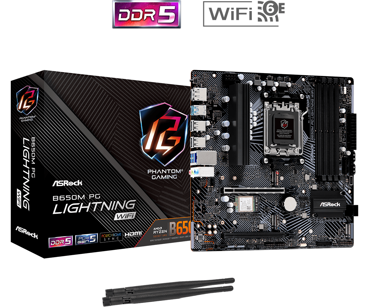 Board Asrock B650m Pg Lightning Wifi