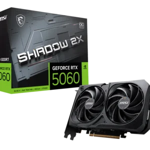 TARJETA DE VIDEO MSI RTX™ 5060 SHADOW – 8GB – 2X OC