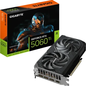 TARJETA DE VIDEO GIGABYTE RTX 5060 TI WINDFORCE MAX OC 16GB DDR7