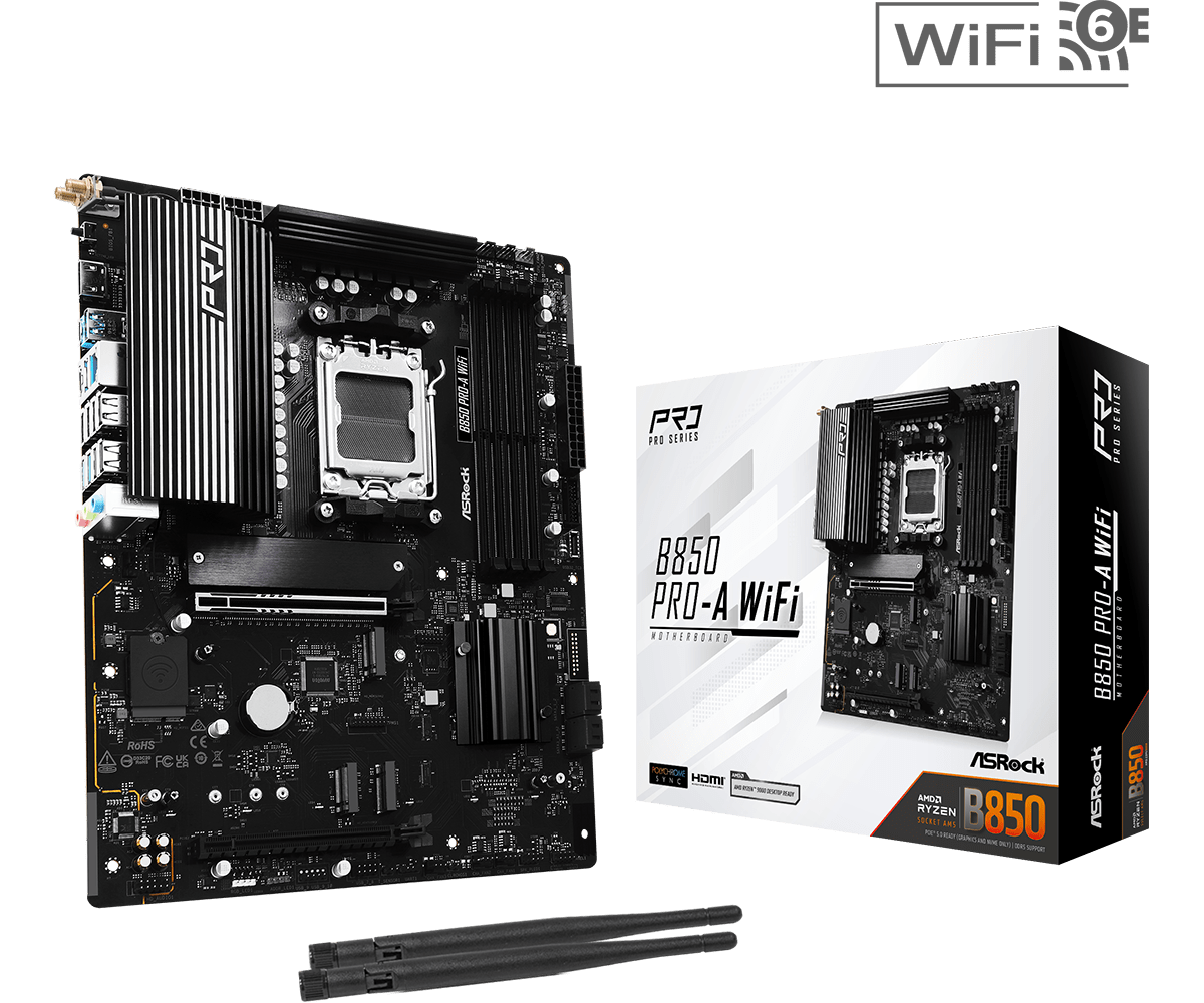 BOARD ASROCK B850 PRO- A Wifi / - RYZEN 9000