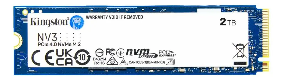 DISCO SSD NVME M.2 KINGSTON 2TB NV3 6000/5000MB - Image 3