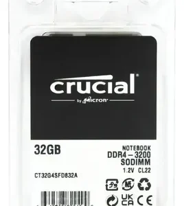MEMORIA PARA PORTATIL DDR4 32 GB CRUCIAL 3200