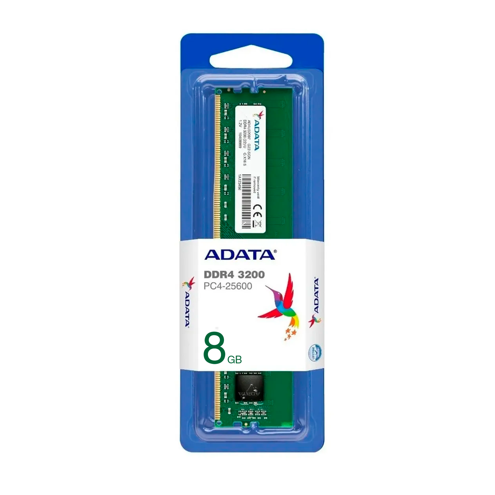 MEMORIA RAM PARA PC ADATA DDR4 8GB 3200 MHZ