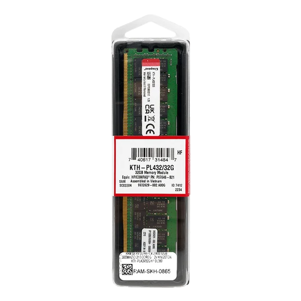 MEMORIA RAM PARA PC KINGSTON DDR4 32GB 3200Mhz