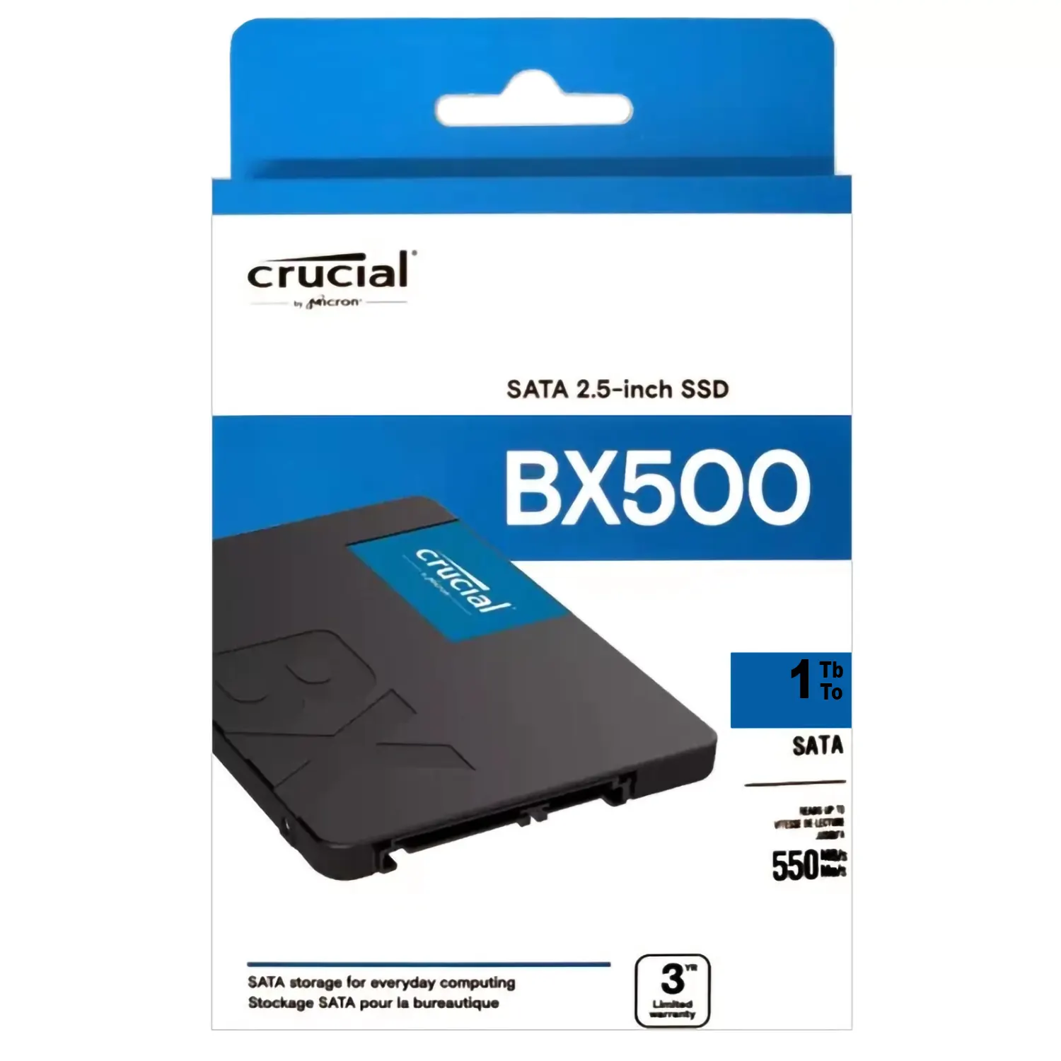 DISCO SSD SATA 1TB CRUCIAL BX500