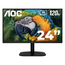 MONITOR AOC 24" FULL HD PANEL VA 120HZ/ 1MS/ VGA/ HDMI - Image 2