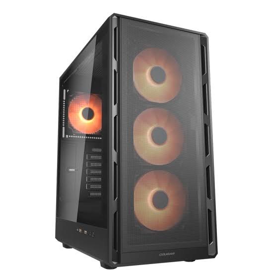 CHASIS COUGAR AIRFACE PURE RGB 4X 120MM NEGRA VIDRIO ATX - Image 2