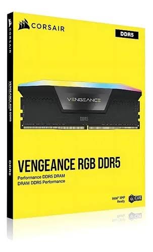 MEMORIA RAM PARA PC CORSAIR DDR5 16GB 6000MHZ RGB BLINDADA