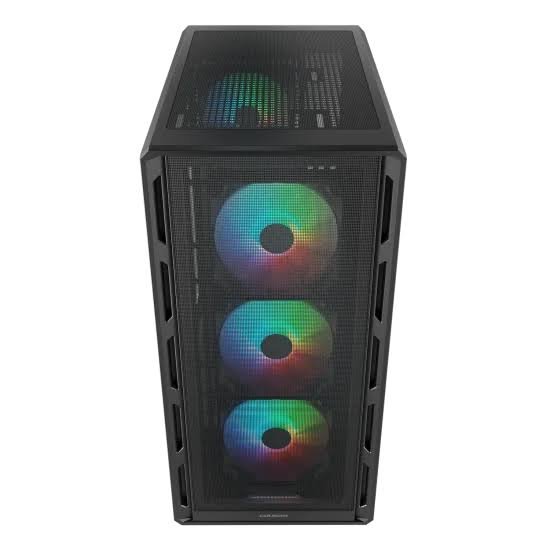 CHASIS COUGAR AIRFACE PURE RGB 4X 120MM NEGRA VIDRIO ATX - Image 3