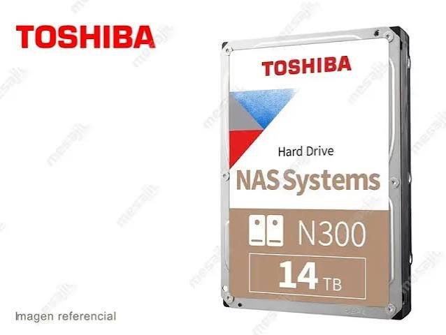 DISCO PARA PC INTERNO SATA NAS 14TB TOSHIBA 7200RPM 512MB CACHE - Image 3