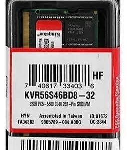 MEMORIA PARA PORTATIL DDR5 32GB KINGSTON 5600
