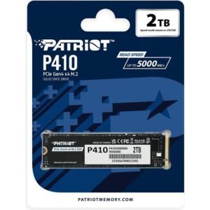 DISCO SSD NVME M.2 PATRIOT 2TB P410 PCIe 4.0 5000/4500MBps