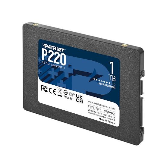 DISCO SSD PATRIOT 1TB P220 550/500MB/s2.5' SATA III - Image 3