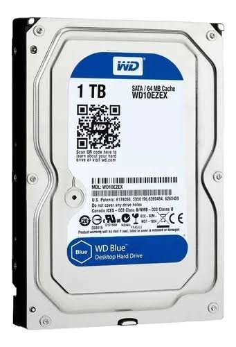DISCO PARA PC INTERNO 1TB WESTERN DIGITAL BLUE