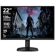 MONITOR AOC 22" FULL HD PANEL VA 120HZ/ 1MS/ VGA/ HDMI