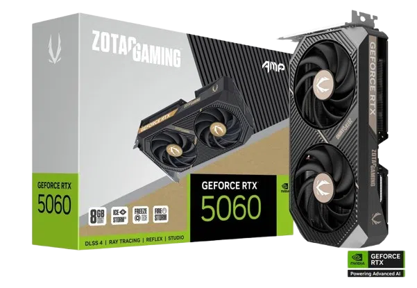 TARJETA DE VIDEO ZOTAC GAMING RTX 5060 TI 8GB